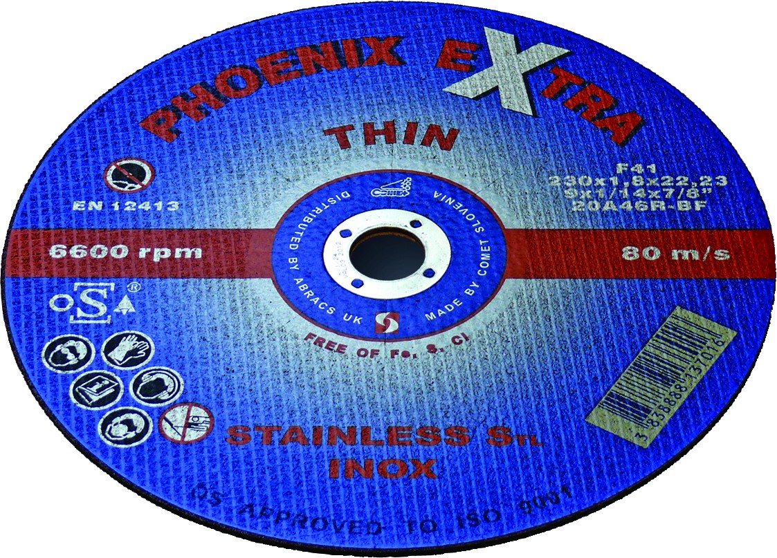 Px Thin Cutting Discs 115 X 1.0mm - 10pc