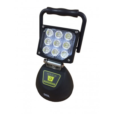 27W Rechargeable Cordless LED Work Light - 1800 Lumens
