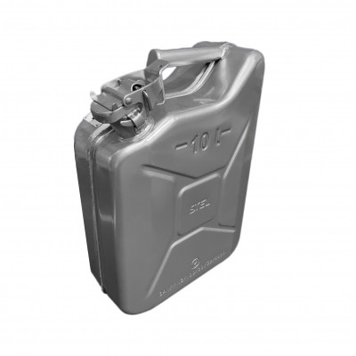 Jerry Can Silver 10 Litre