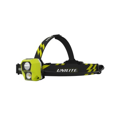 Unilite dual powered LED rechargeable headlight with spot & beam 450 Lumen