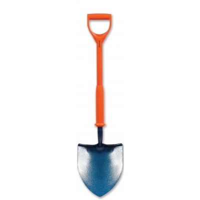 Insulated  Treaded Shovel Round Mouth - BS8020:2011