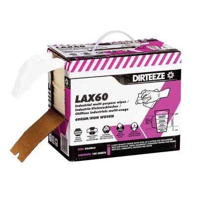 LAX60 Industrial Multi Purpose Wipes