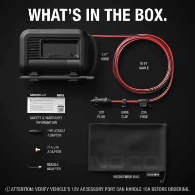 NOCO AIR15 PORTABLE AIR INFLATOR