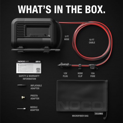 NOCO AIR10 PORTABLE AIR INFLATOR