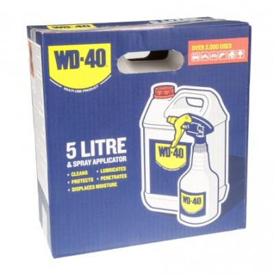 WD-40 Value Pack (5 Litre) with Spray Bottle
