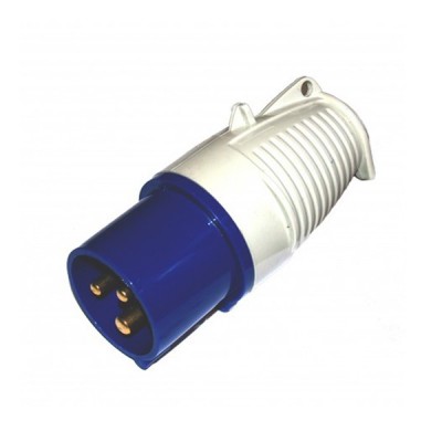 240V 16Amp Blue Plug