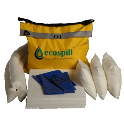 Ecospill Oil Only Spill Response Kit in Vinyl Holdall - 50 Litre