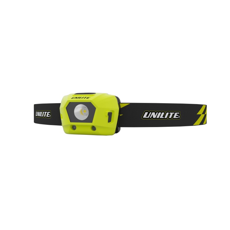 UNILITE PS-HDL6R LED USB Rechargeable Dual Power SMD Helmet Headlight 350 Lumen