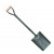 All Steel Taper Mouth Ballast Shovel