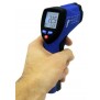 HAND HELD INFRARED THERMOMETER IR-801  Easy-to-use infrared thermometer with Class II laser sighting, ideal for non-contact measurement of surface temperatures. Suitable for food preparation, plant & general maintenance, HVAC, transport & automotive, asph