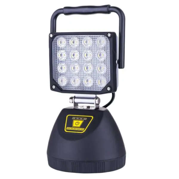 40W Rechargeable Cordless LED Work Light - 4000 Lumens