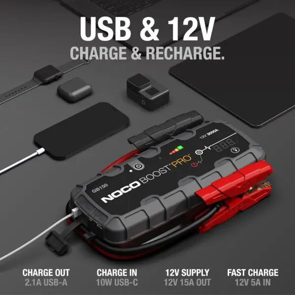 Noco GB150 Boost Pro Lithium Jump Starter (3000 Amp)