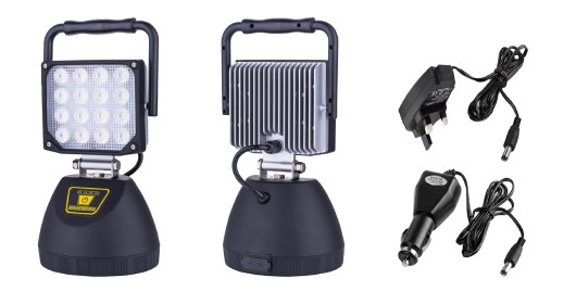 40W Rechargeable Cordless LED Work Light - 4000 Lumens - Image 2